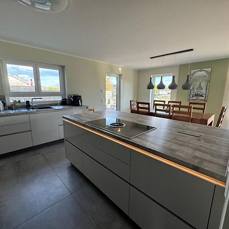 Modernes Ferienhaus In Uedersdorf Dış mekan fotoğraf