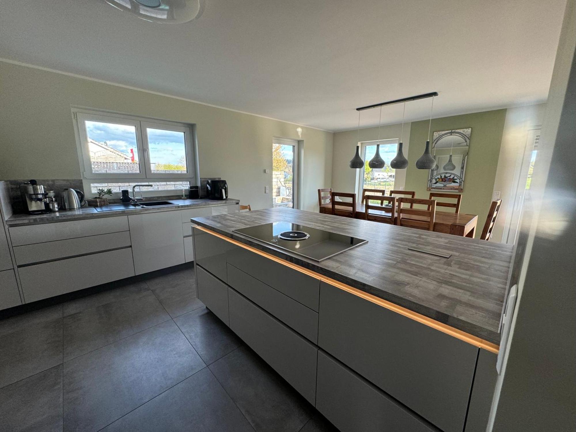 Modernes Ferienhaus In Uedersdorf Dış mekan fotoğraf