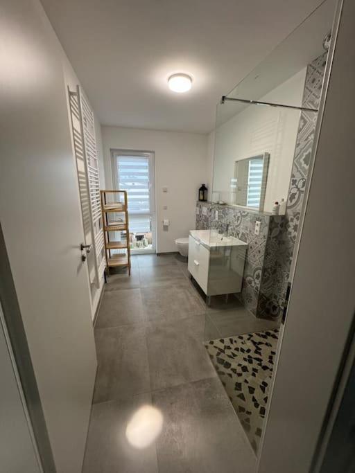 Modernes Ferienhaus In Uedersdorf Dış mekan fotoğraf