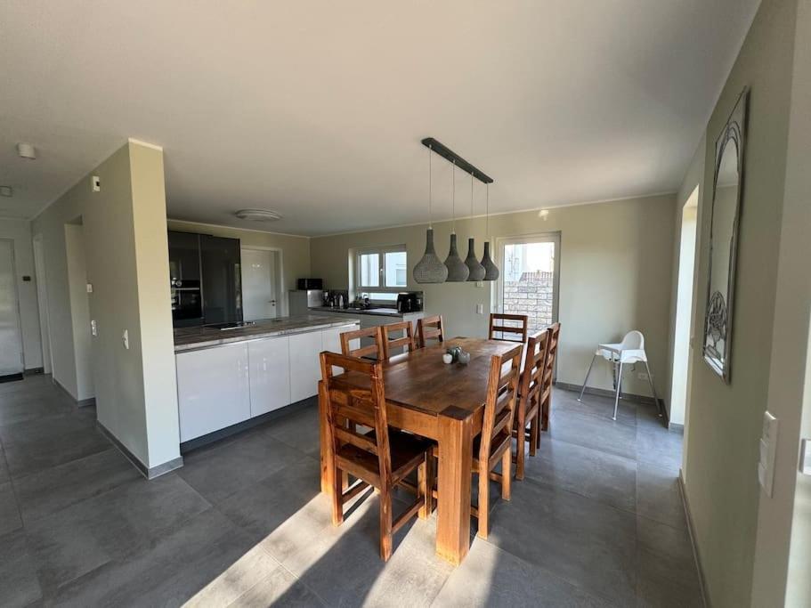 Modernes Ferienhaus In Uedersdorf Dış mekan fotoğraf