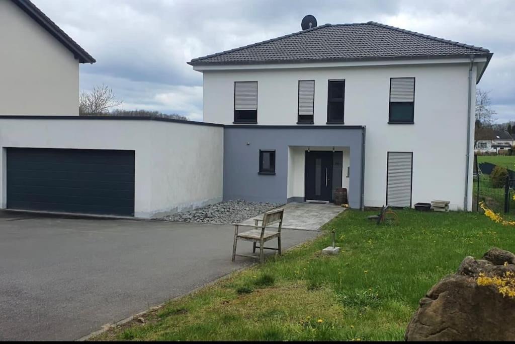 Modernes Ferienhaus In Uedersdorf Dış mekan fotoğraf